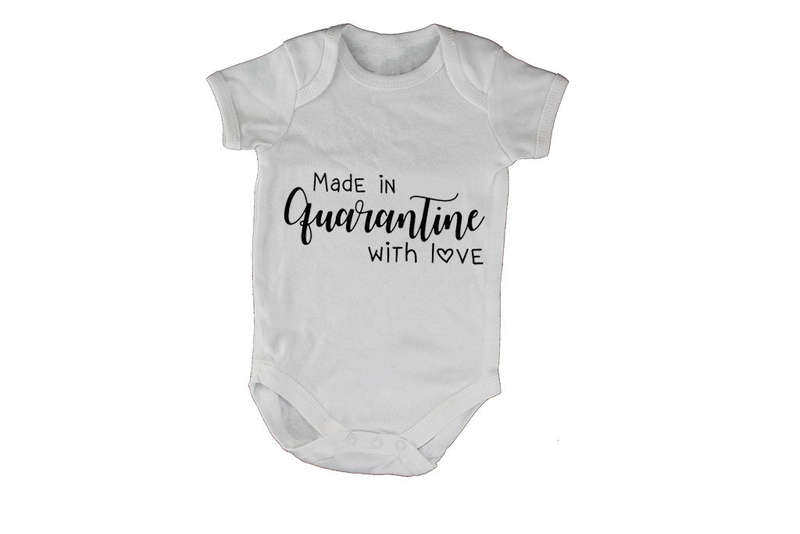 Made In Quarantine - With Love - Baby Grow