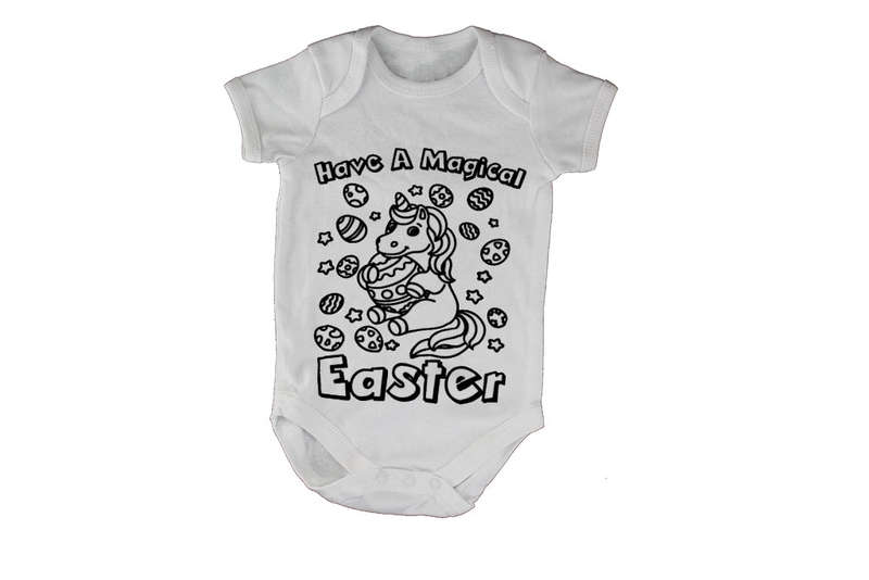 Magical Easter - Unicorn - Baby Grow