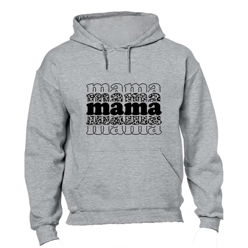 Mama - Leopard Print - Hoodie