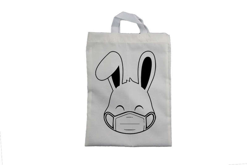 Mask Easter Bunny - Easter Bag