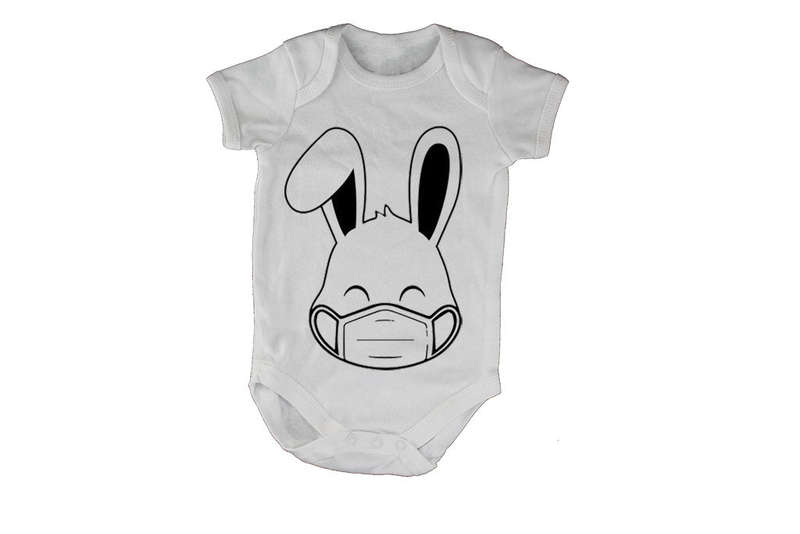 Mask Easter Bunny - Baby Grow