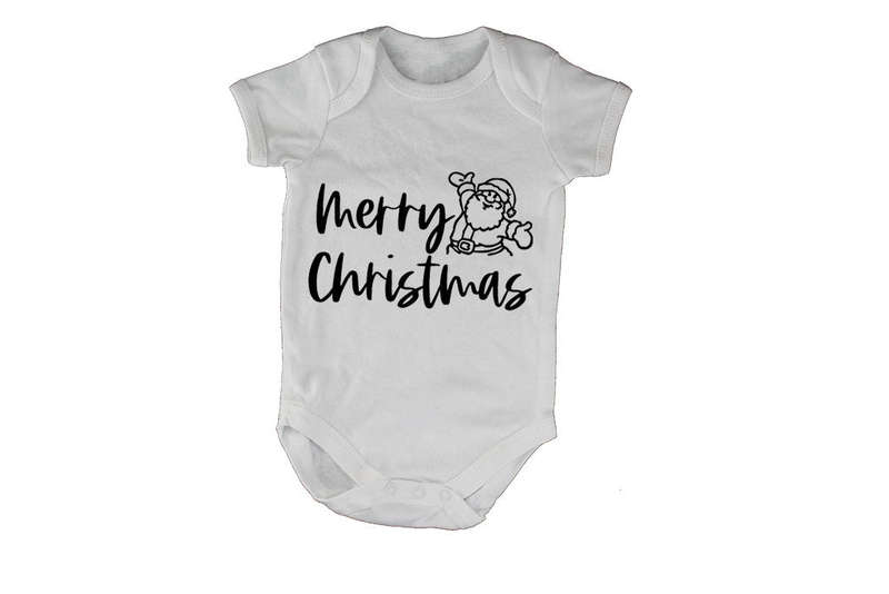 Merry Christmas - Santa - Baby Grow