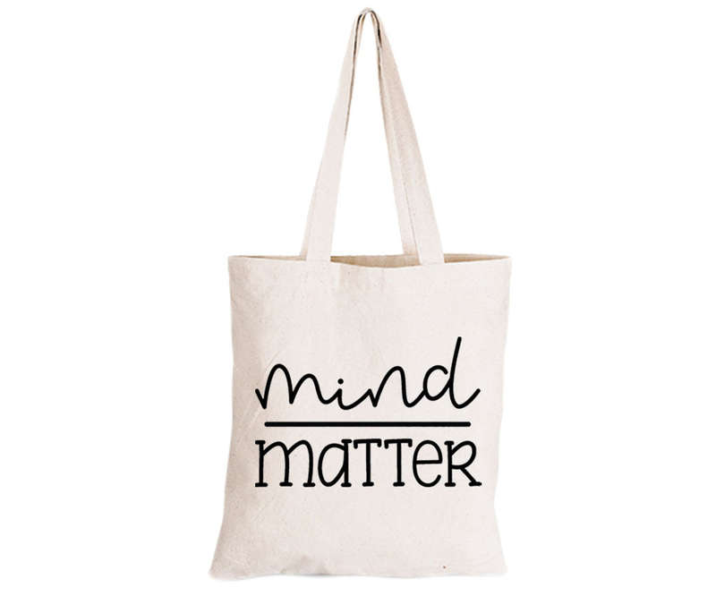 Mind Over Matter - Eco-Cotton Natural Fibre Bag