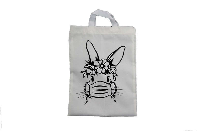 Miss Quarantine Bunny - Easter Bag