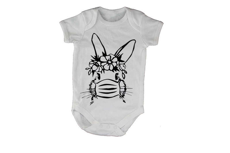 Miss Quarantine Bunny - Easter - Baby Grow