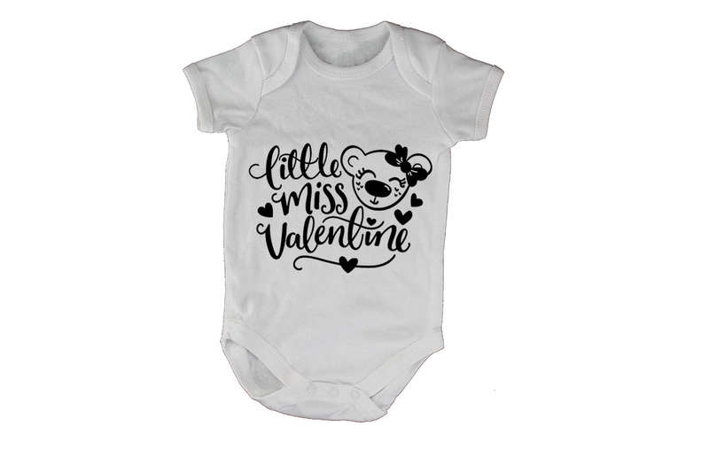 Miss Valentine - Teddy - Baby Grow