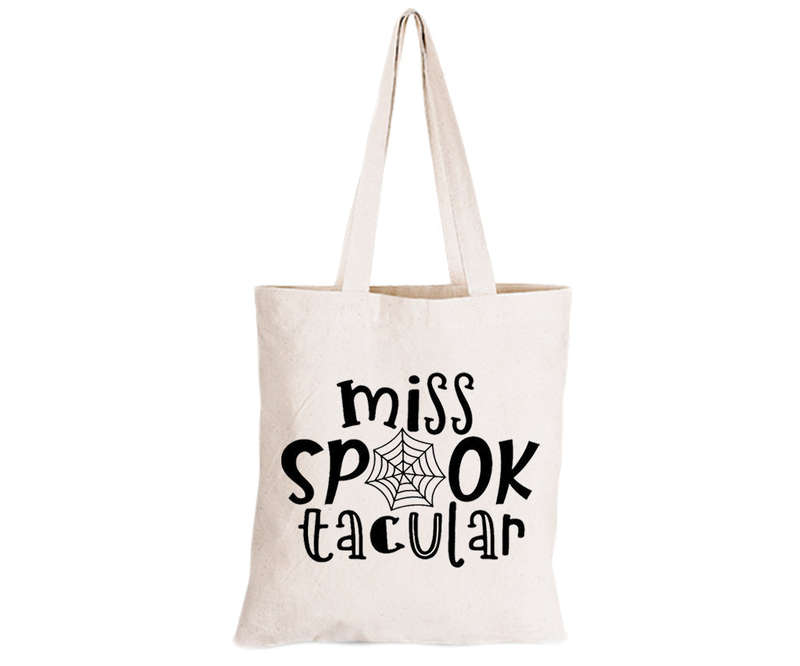 Miss Spook-tacular - Halloween - Eco-Cotton Trick or Treat Bag