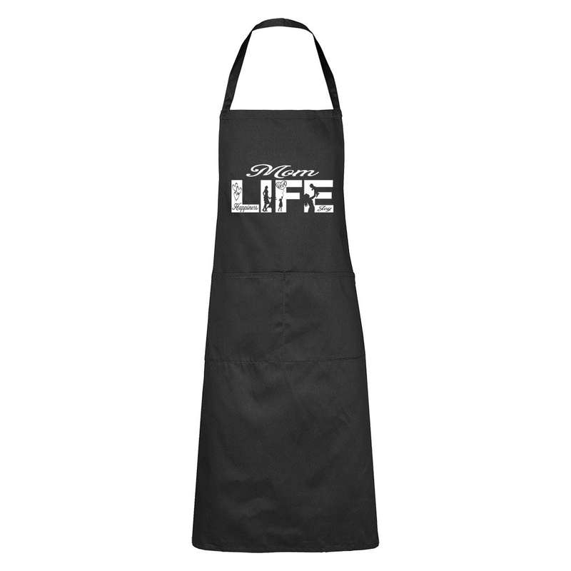 Mom Life - Silhouette - Apron