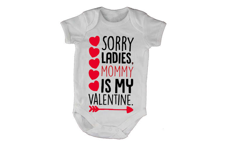 Mommy is my Valentine - Baby Grow