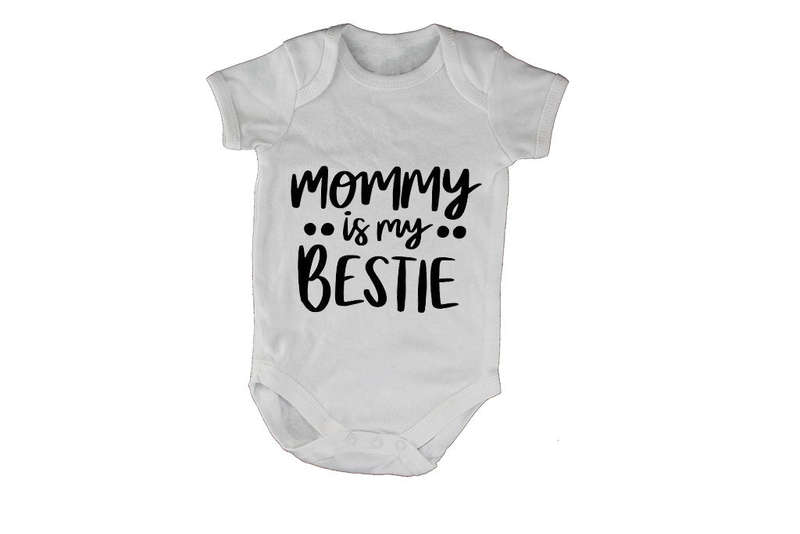 Mommy Is My Bestie - Bold - Baby Grow
