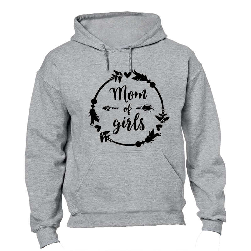 Mom of Girls - Circular - Hoodie