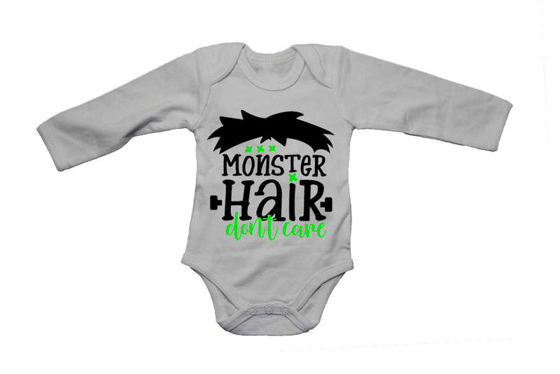 Monster Hair - Halloween - Baby Grow