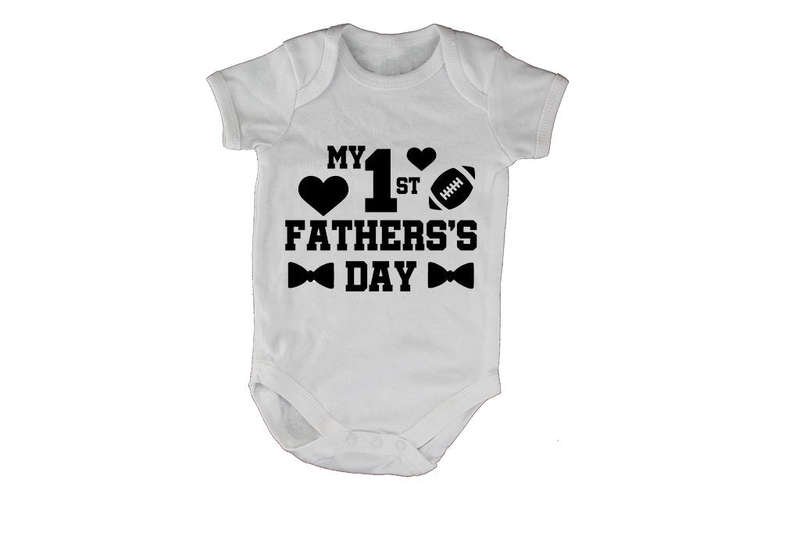 My 1st Father's Day - Bowtie - Baby Grow
