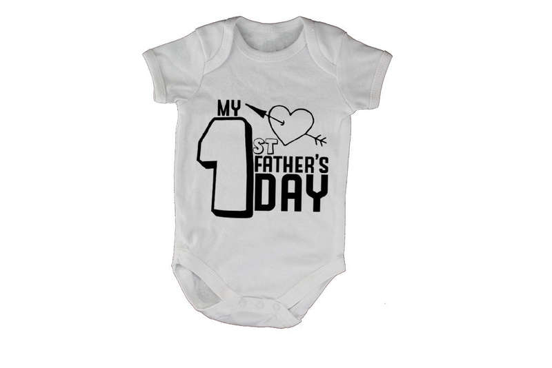 My 1st Father's Day - Bold - Baby Grow