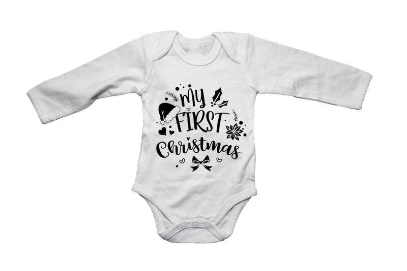 My First Christmas - Festive - Baby Grow