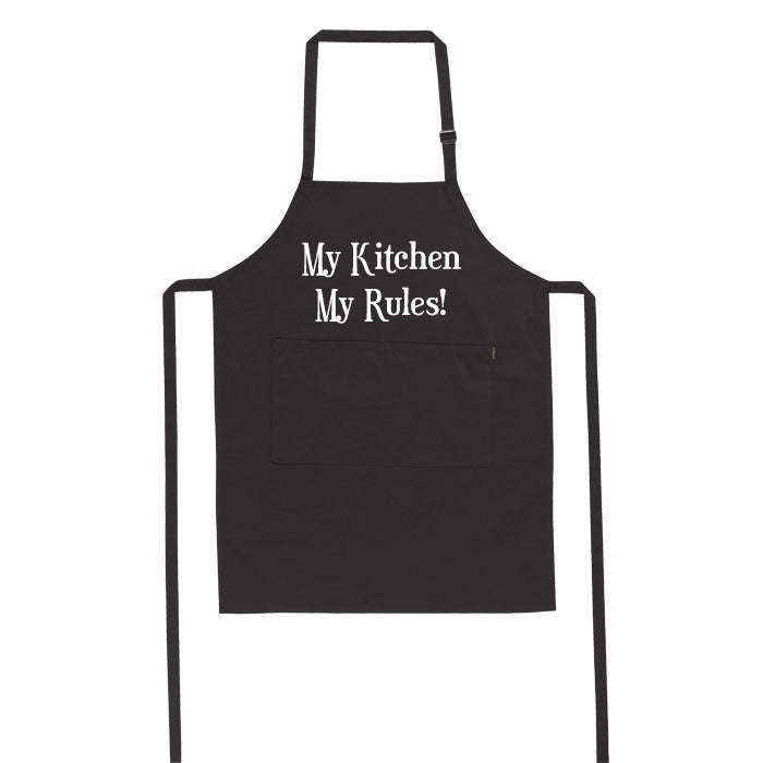 My Kitchen, My Rules - White - Apron