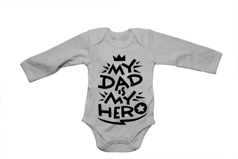 My Dad is My Hero - Baby Grow