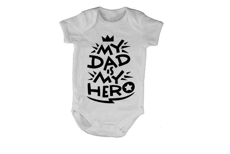 My Dad is My Hero - Baby Grow
