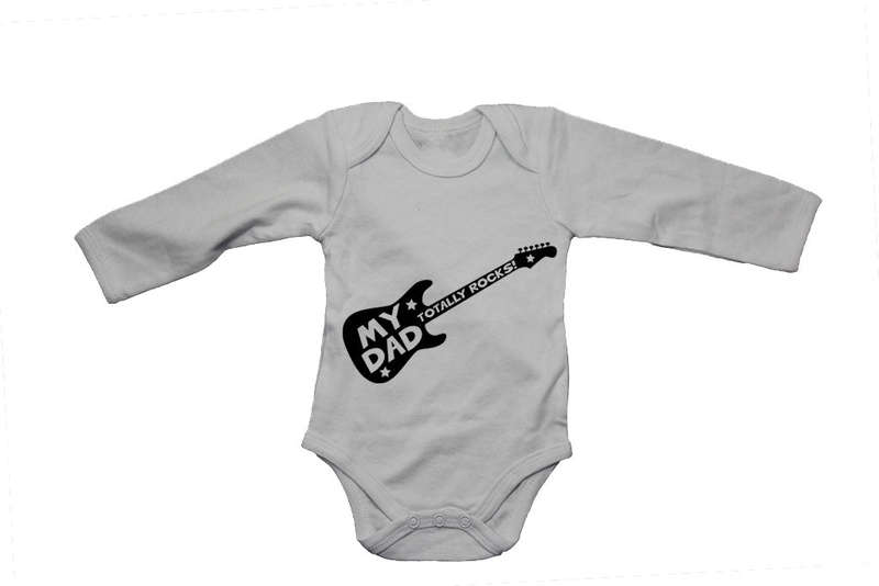 My Dad Totally Rocks! - Baby Grow