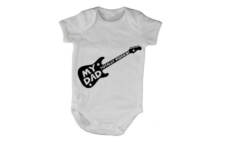 My Dad Totally Rocks! - Baby Grow