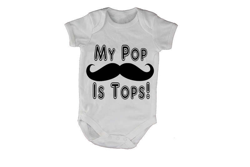 My Pops is Tops - Baby Grow