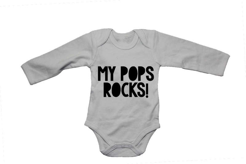 My Pops Rocks - Baby Grow