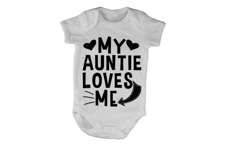My Auntie Loves Me - Baby Grow