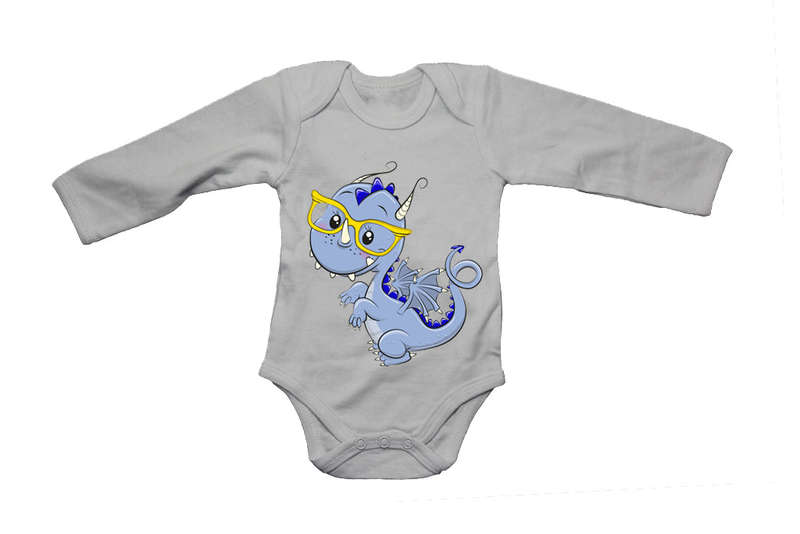 Nerdy Dinosaur - Baby Grow