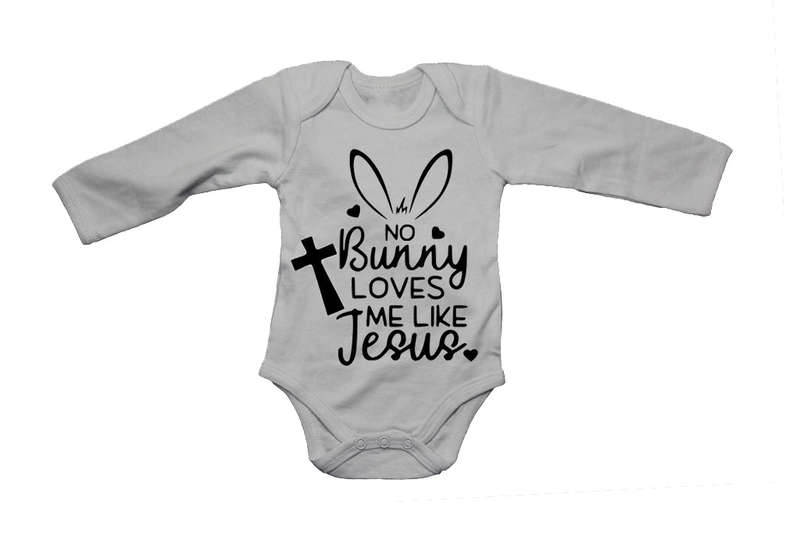 No Bunny Loves Me Like Jesus - Easter - Baby Grow