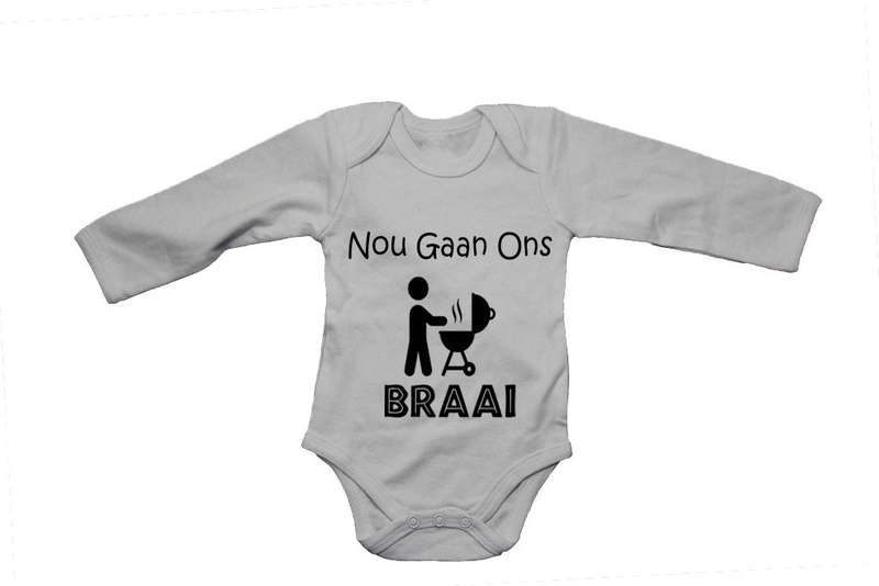Nou Gaan Ons Braai! - Baby Grow