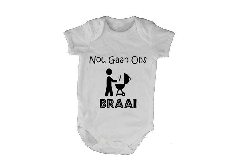 Nou Gaan Ons Braai! - Baby Grow