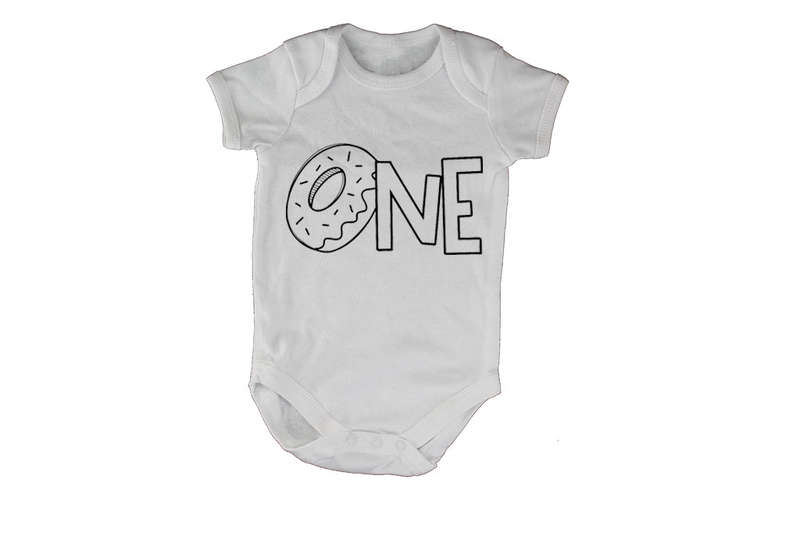 One - Doughnut - Baby Grow