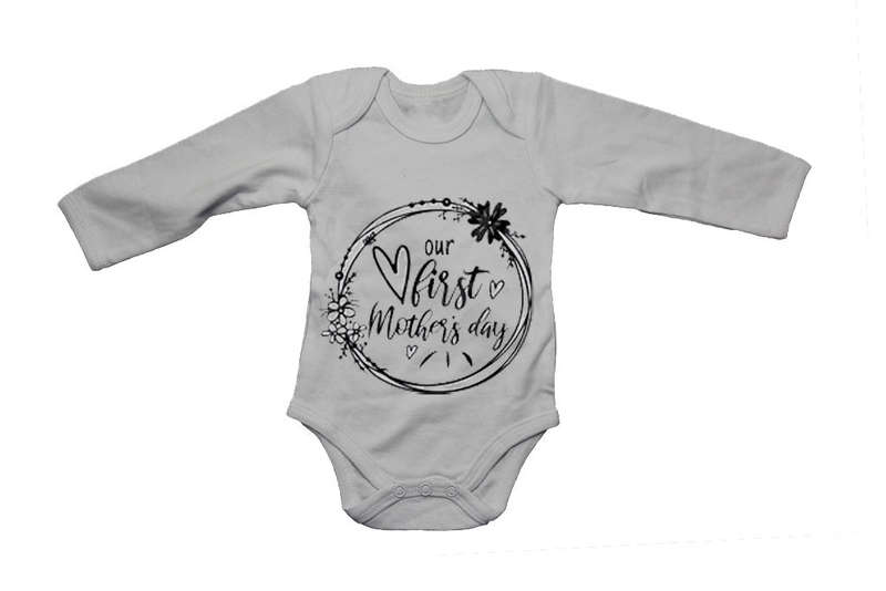 Our First Mothers Day - Circular - Baby Grow