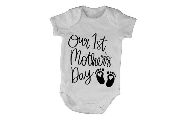 Our 1st Mothers Day - Feet - Baby Grow