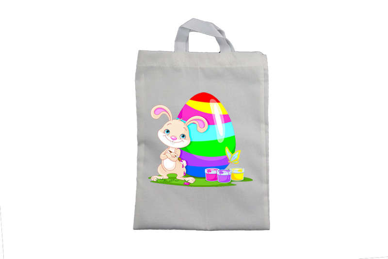 Painter Easter Bunny - Easter Bag