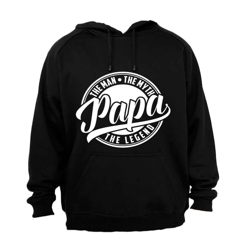 Papa, The Man, Myth, Legend - Hoodie