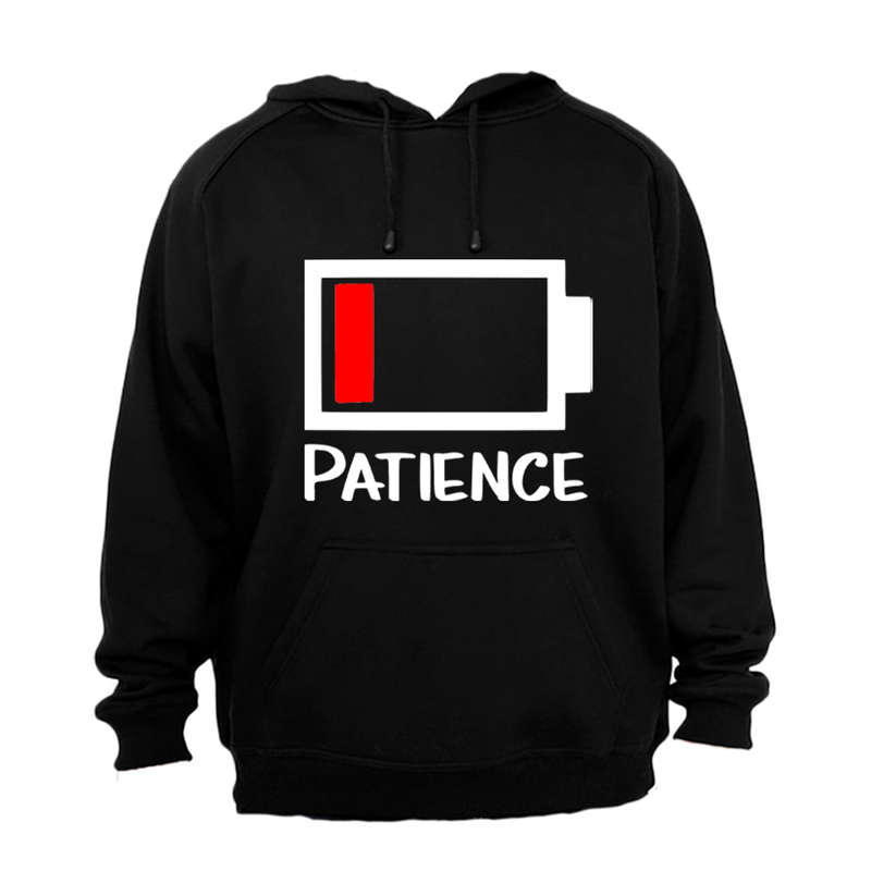 Patience - Battery Levels - Hoodie