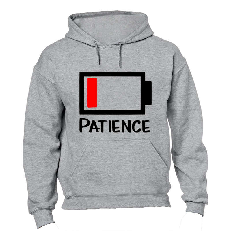 Patience - Battery Levels - Hoodie