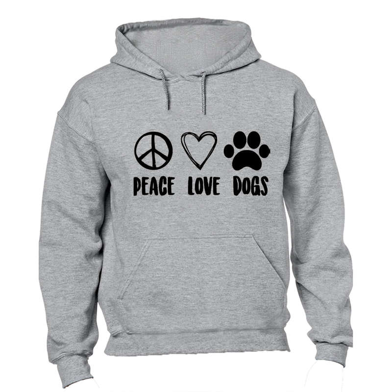 Peace. Love. Dogs - Hoodie