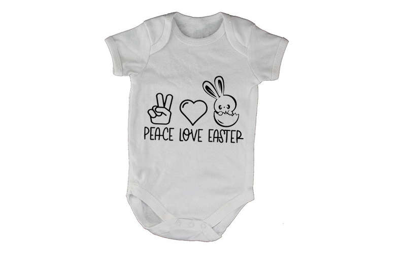 Peace. Love. Easter - Baby Grow