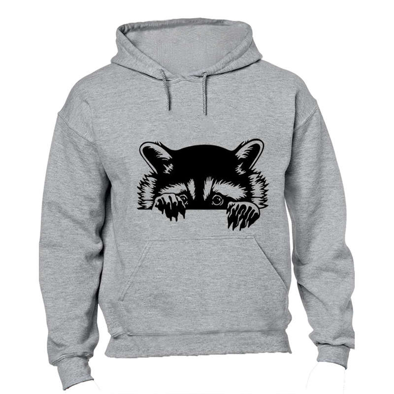 Peeking Racoon - Hoodie