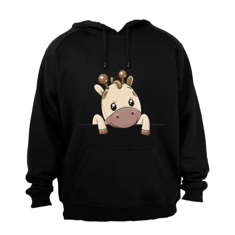 Peeking Giraffe - Hoodie