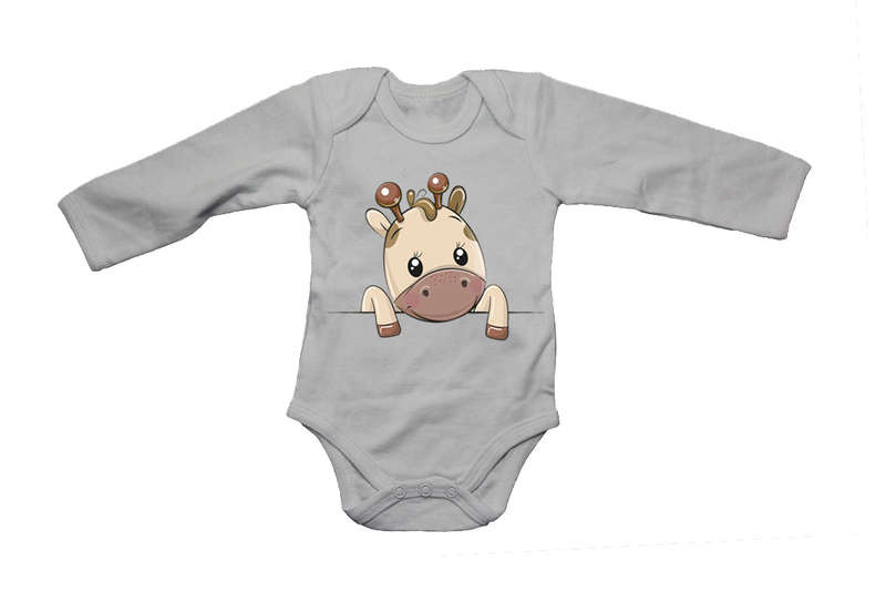 Peeking Giraffe - Baby Grow