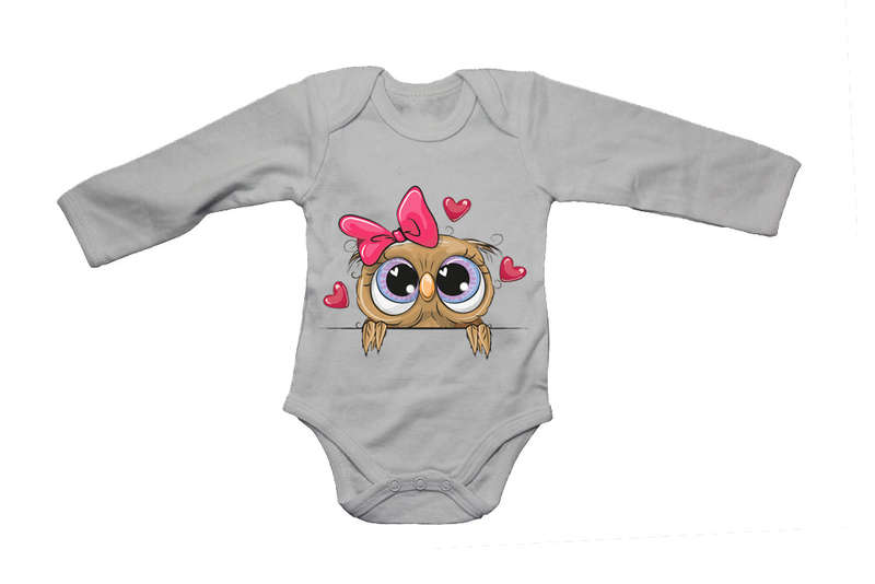 Peeking Owl - Baby Grow