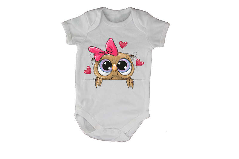 Peeking Owl - Baby Grow