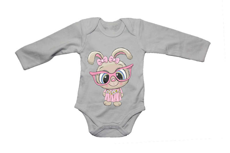 Pink Bunny - Easter - Baby Grow