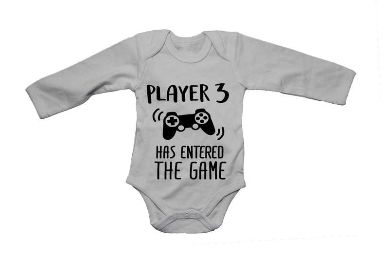 Player 3 Has Entered the Game! - Baby Grow