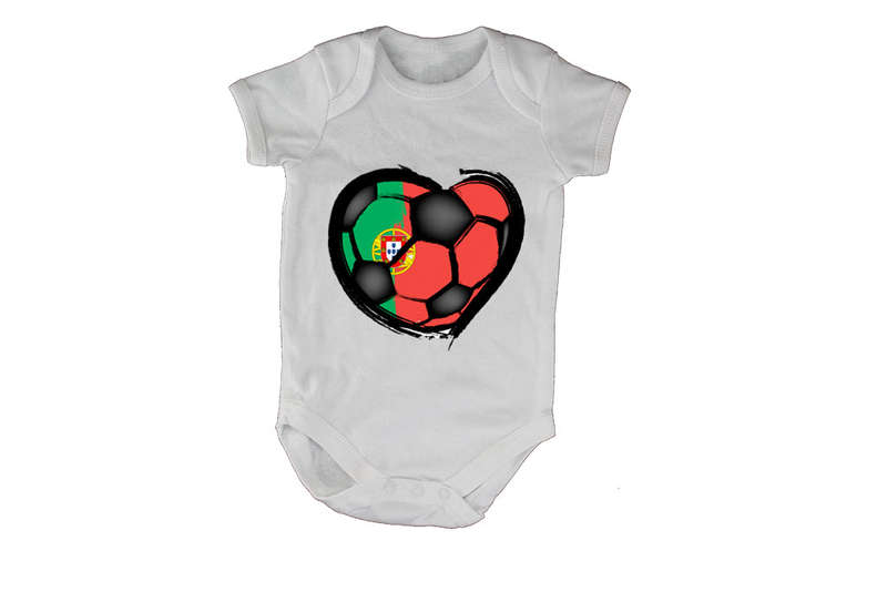 Portugal, Soccer Inspired - Baby Grow