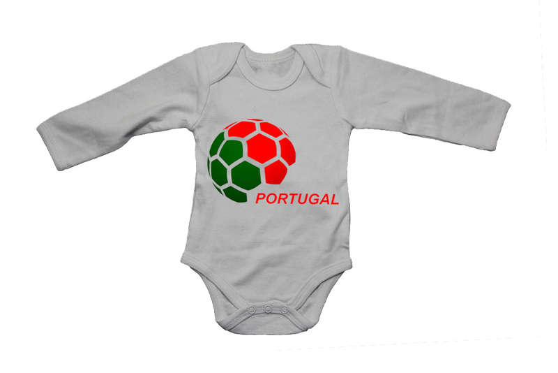 Portugal - Soccer Ball - Baby Grow