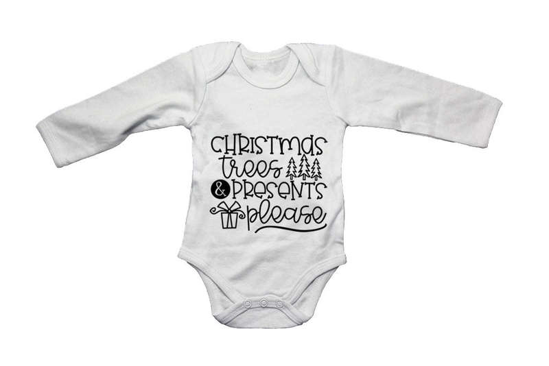 Presents Please - Christmas - Baby Grow